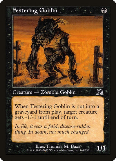 Festering Goblin (148) (Onslaught)