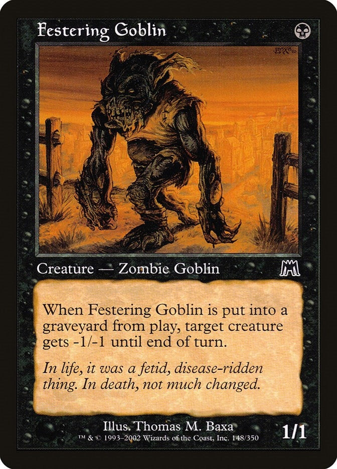 Festering Goblin (148) (Onslaught)