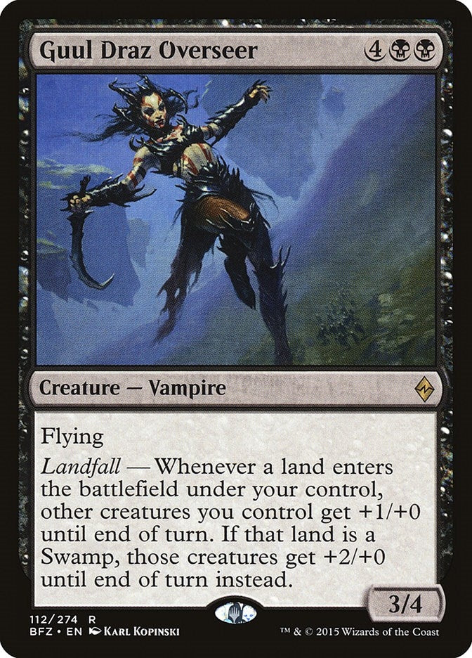 Guul Draz Overseer (112) (Battle for Zendikar)