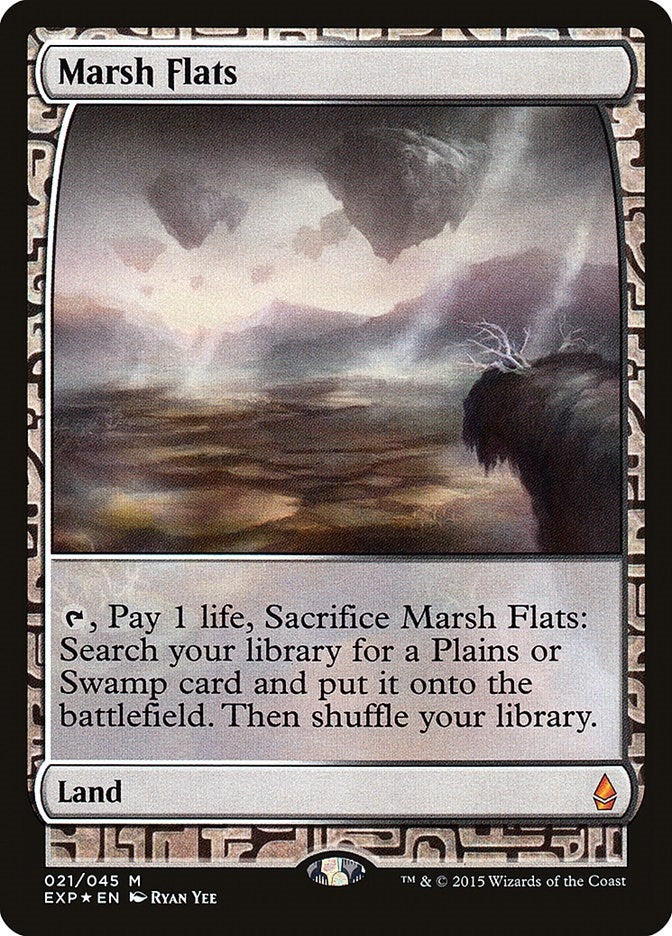 Marsh Flats (21) (Zendikar Expeditions)