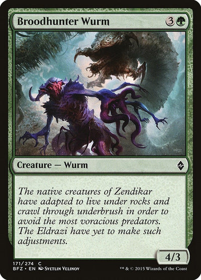 Broodhunter Wurm (171) (Battle for Zendikar)