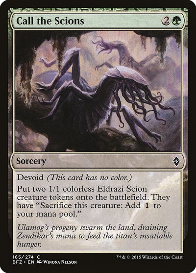 Call the Scions (165) (Battle for Zendikar)