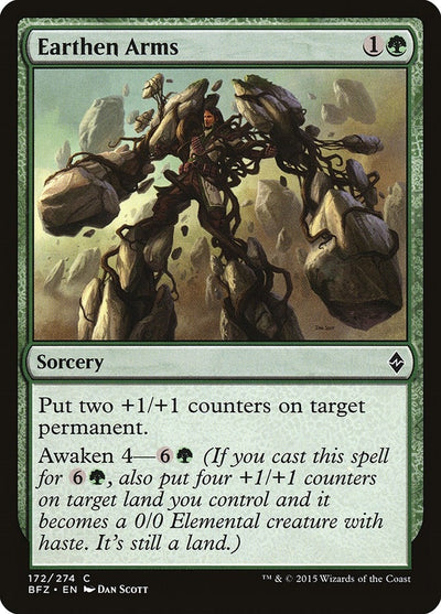 Earthen Arms (172) (Battle for Zendikar)