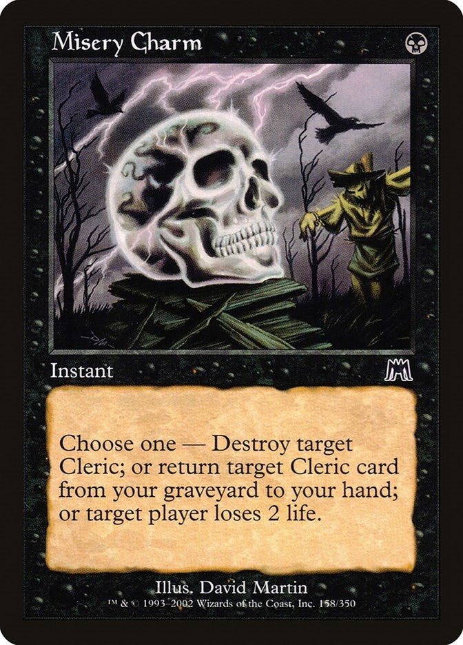 Misery Charm (158) (Onslaught)