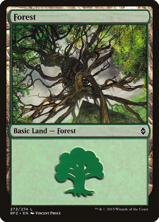 Forest (273) (273) (Battle for Zendikar)