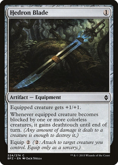 Hedron Blade (224) (Battle for Zendikar)