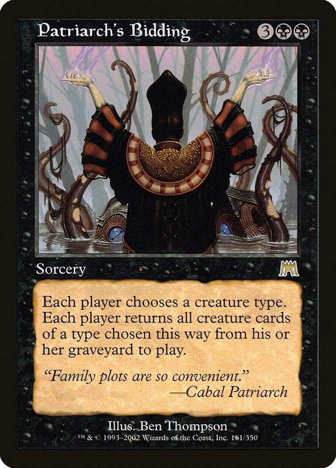 Patriarch's Bidding (161) (Onslaught)