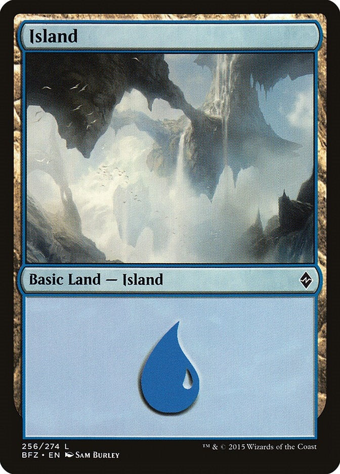 Island (256) (256) (Battle for Zendikar)