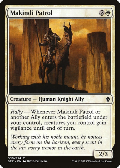 Makindi Patrol (39) (Battle for Zendikar)