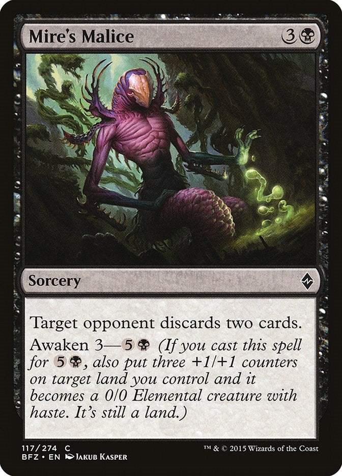 Mire's Malice (117) (Battle for Zendikar)