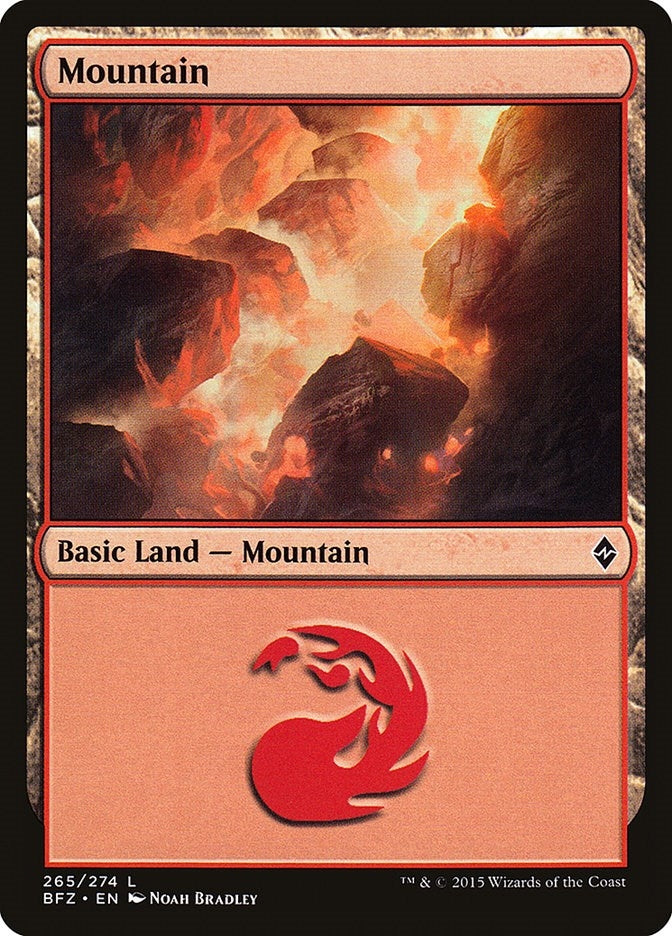 Mountain (265) (265) (Battle for Zendikar)