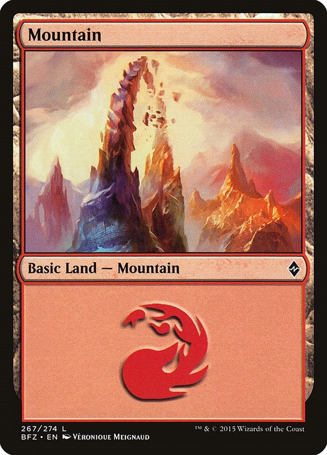 Mountain (267) (267) (Battle for Zendikar)
