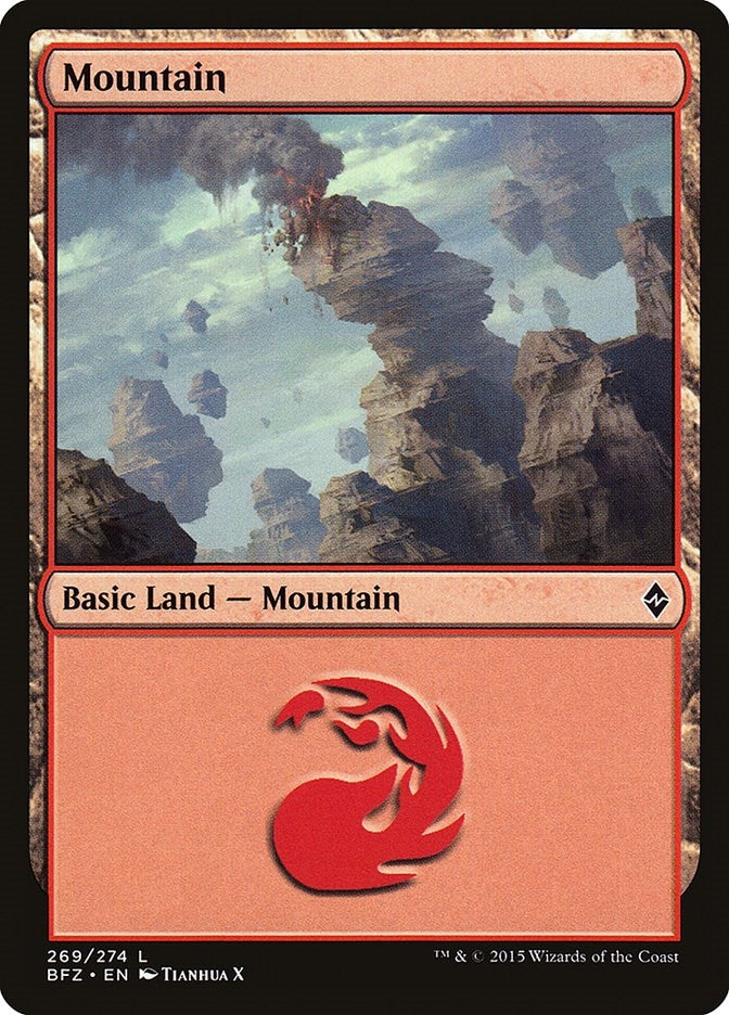 Mountain (269) (269) (Battle for Zendikar)