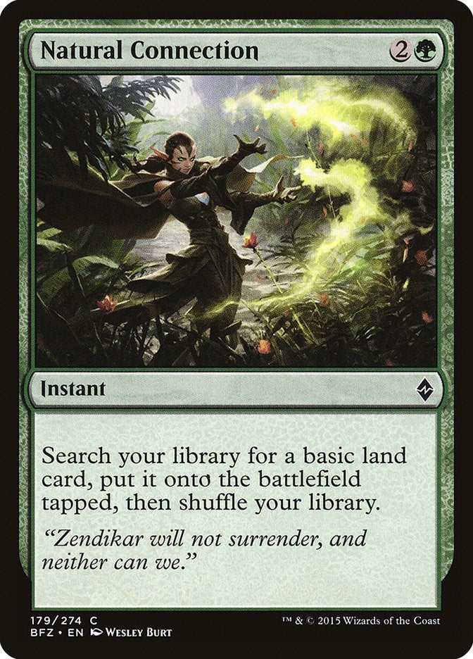 Natural Connection (179) (Battle for Zendikar)