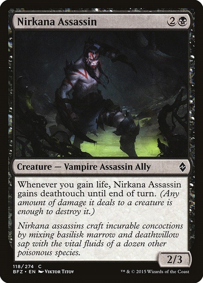 Nirkana Assassin (118) (Battle for Zendikar)