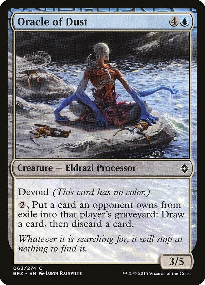 Image for Oracle of Dust (63) (Battle for Zendikar) - Magic: The Gathering