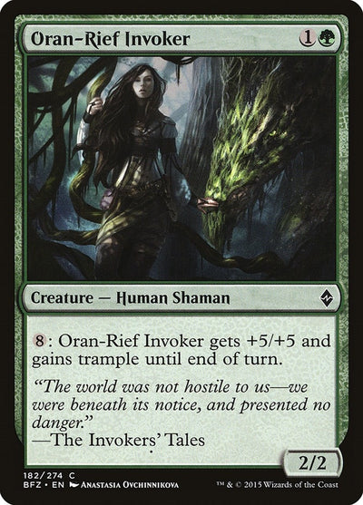 Oran-Rief Invoker (182) (Battle for Zendikar)