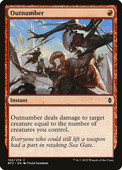 Outnumber (150) (Battle for Zendikar)