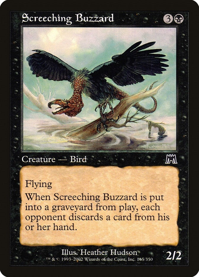 Screeching Buzzard (165) (Onslaught)