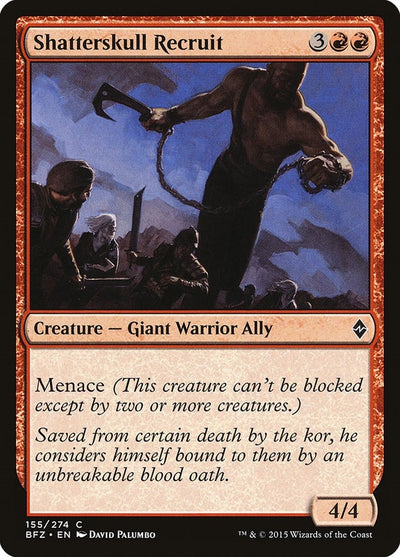 Shatterskull Recruit (155) (Battle for Zendikar)