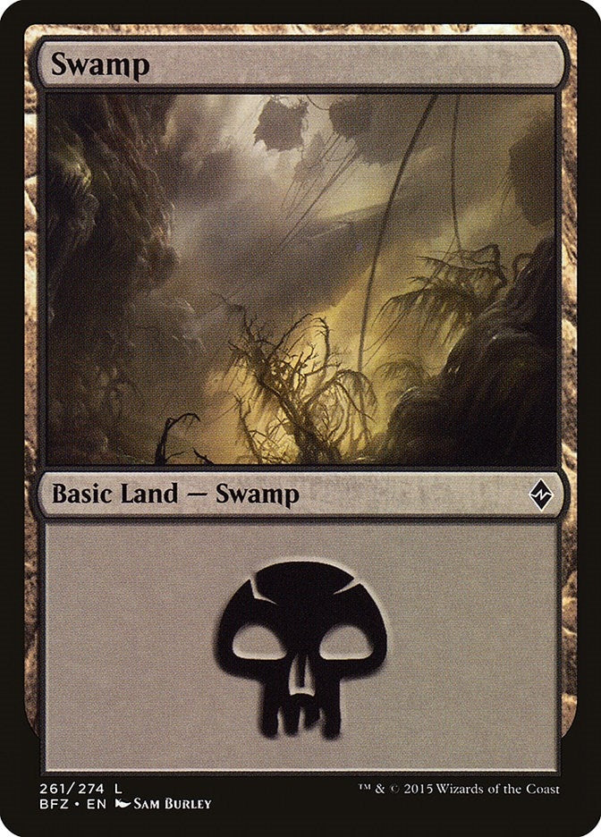 Swamp (261) (261) (Battle for Zendikar)