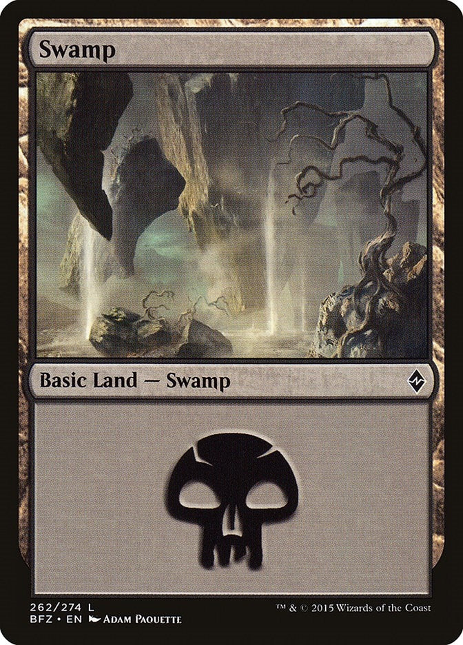 Swamp (262) (262) (Battle for Zendikar)