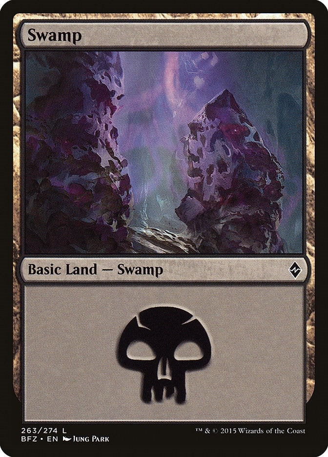 Swamp (263) (263) (Battle for Zendikar)