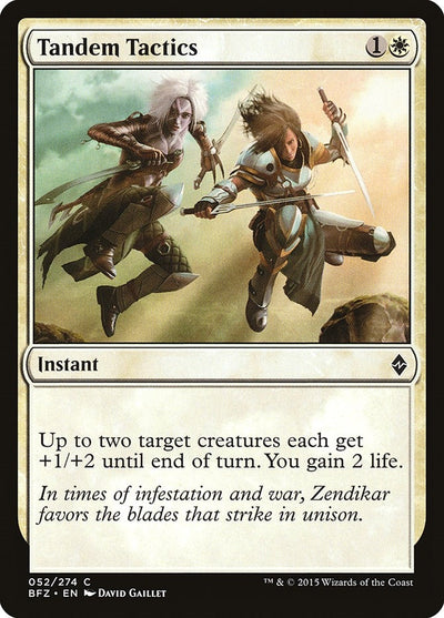Tandem Tactics (52) (Battle for Zendikar)