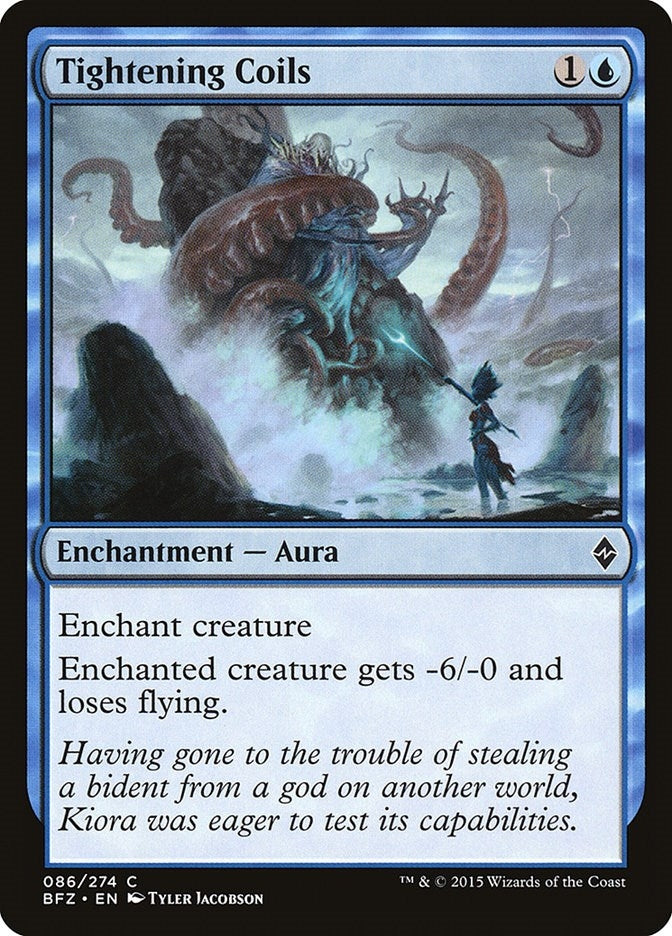 Image for Tightening Coils (86) (Battle for Zendikar) - Magic: The Gathering