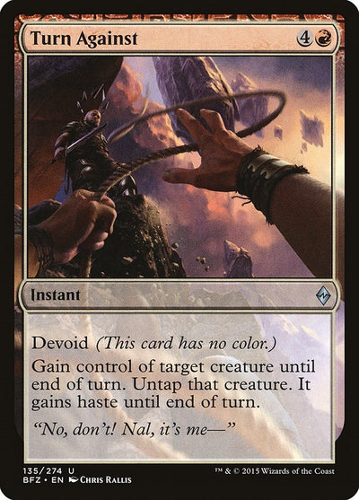 Turn Against (135) (Battle for Zendikar)