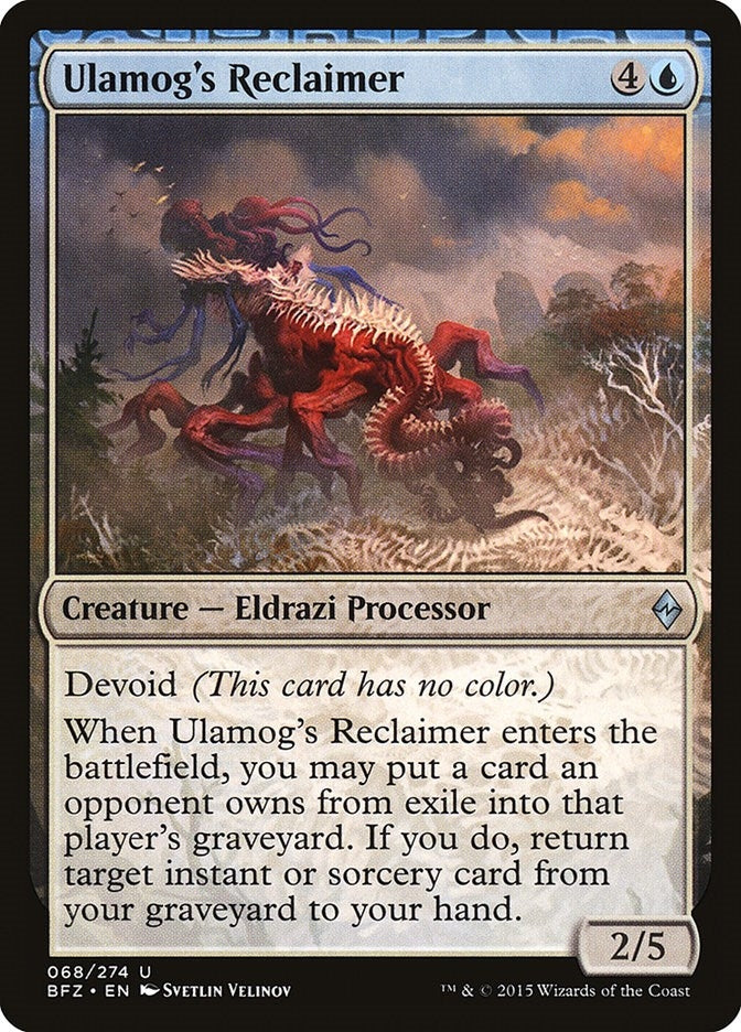 Ulamog's Reclaimer (68) (Battle for Zendikar)