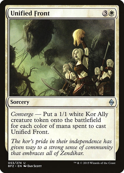 Unified Front (53) (Battle for Zendikar)
