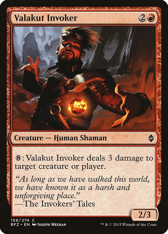Image for Valakut Invoker (159) (Battle for Zendikar) - Magic: The Gathering