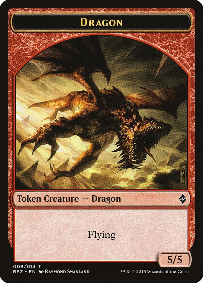 Dragon Token (8) (Battle for Zendikar)
