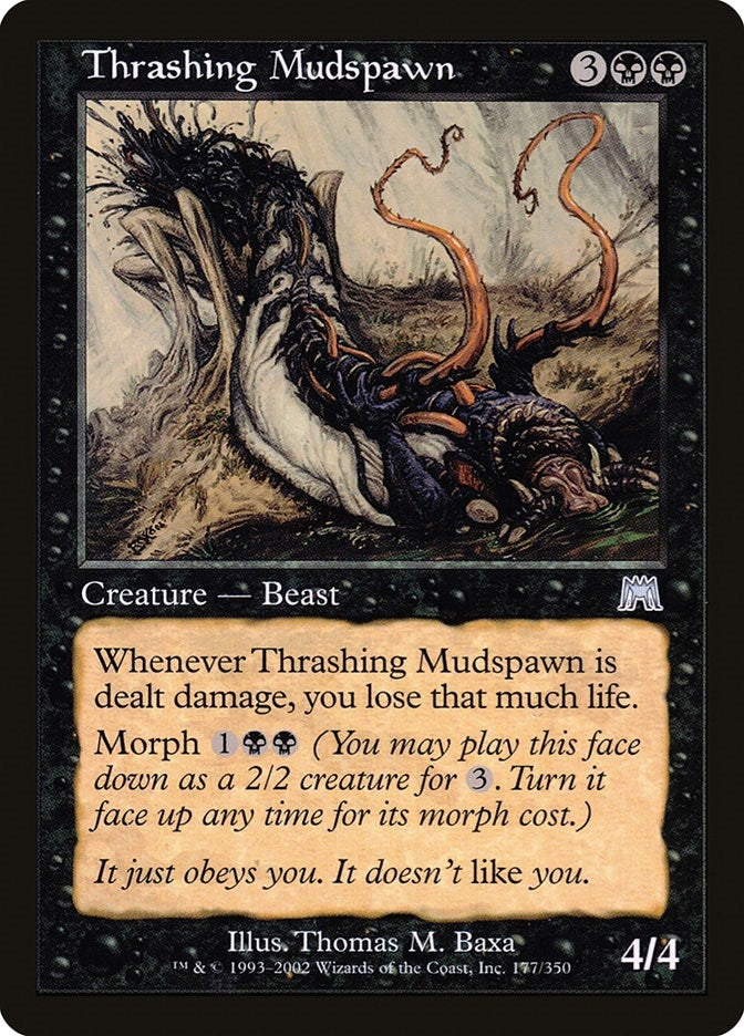 Thrashing Mudspawn (177) (Onslaught)