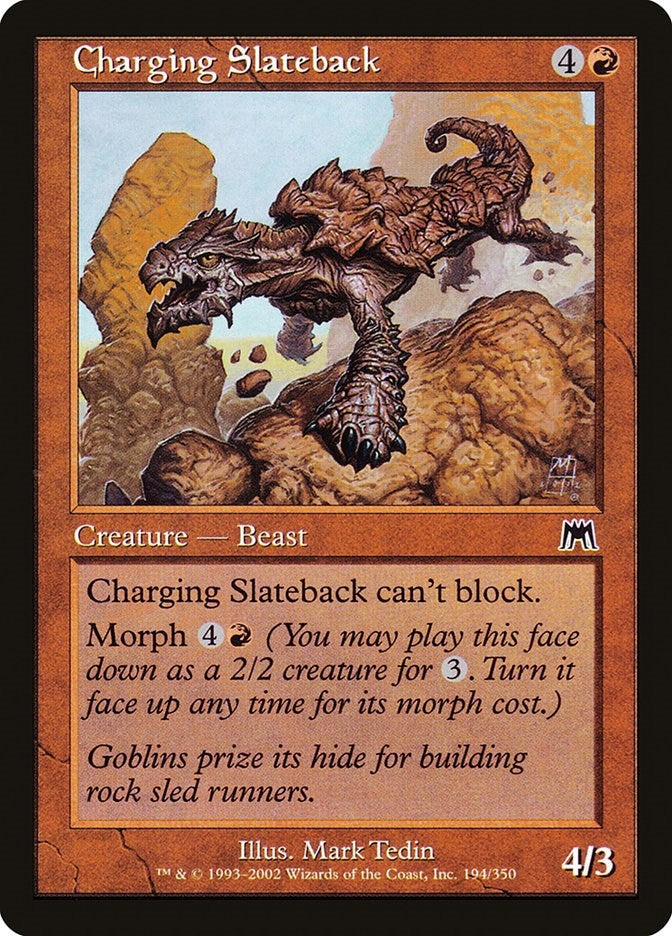 Charging Slateback (194) (Onslaught)