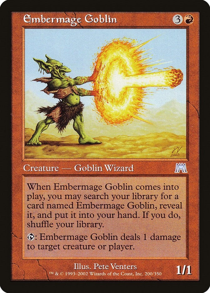 Embermage Goblin (200) (Onslaught)