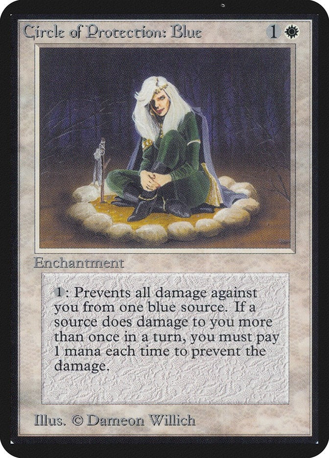 Circle of Protection: Blue (Alpha Edition)
