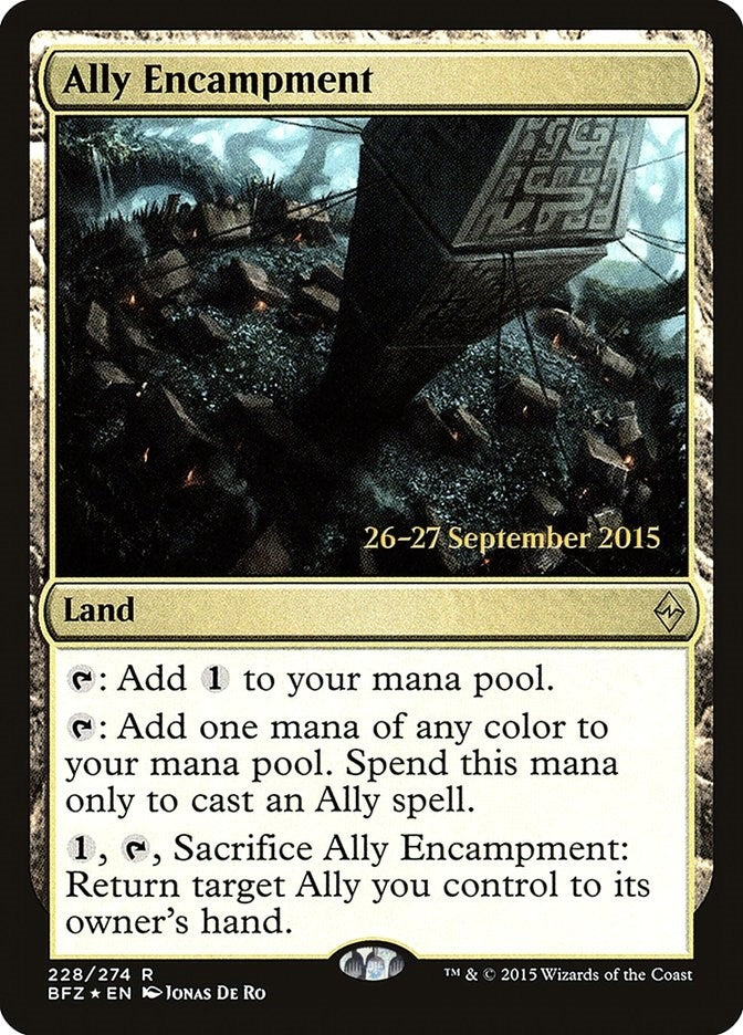Ally Encampment (228) (Prerelease Cards)