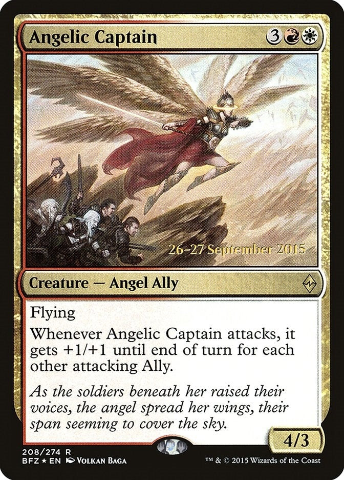 Angelic Captain (208) (Prerelease Cards)