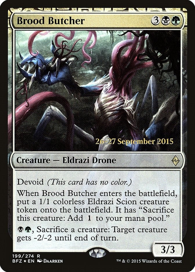 Brood Butcher (199) (Prerelease Cards)
