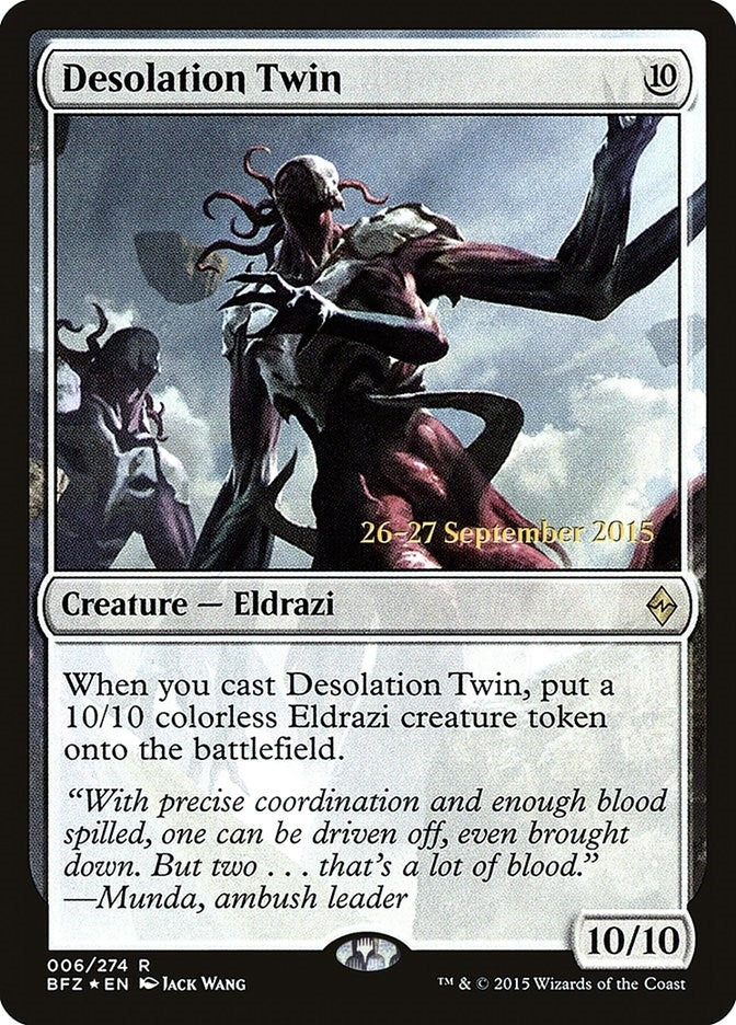 Desolation Twin (6) (Prerelease Cards)