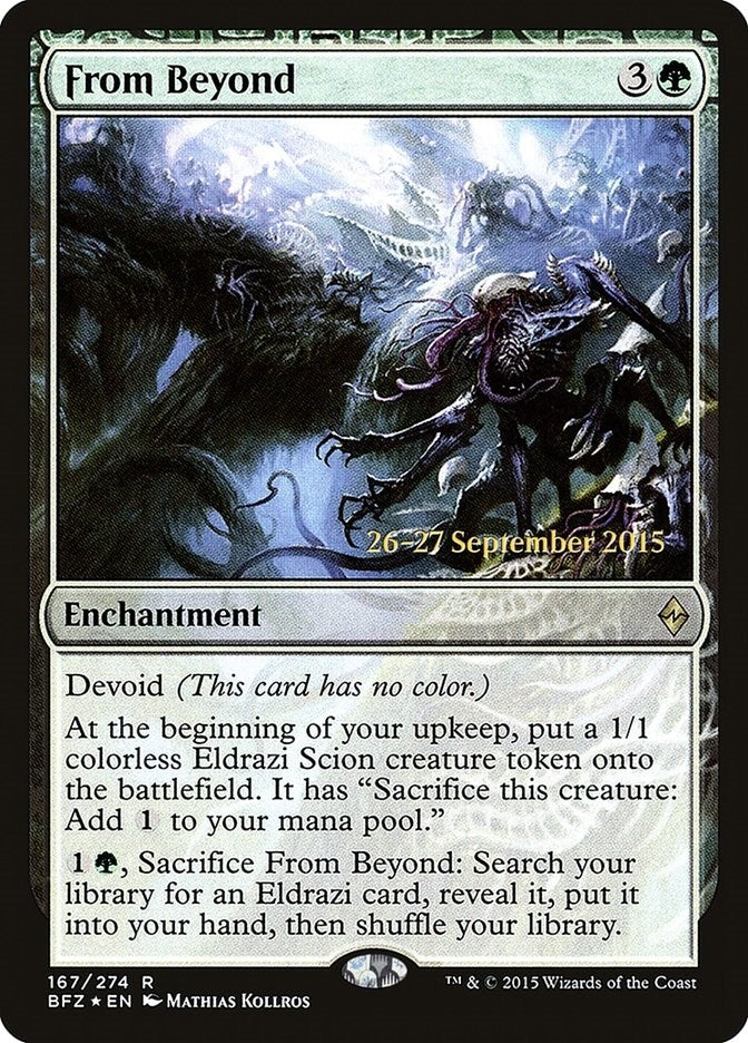 From Beyond (167) (Prerelease Cards)