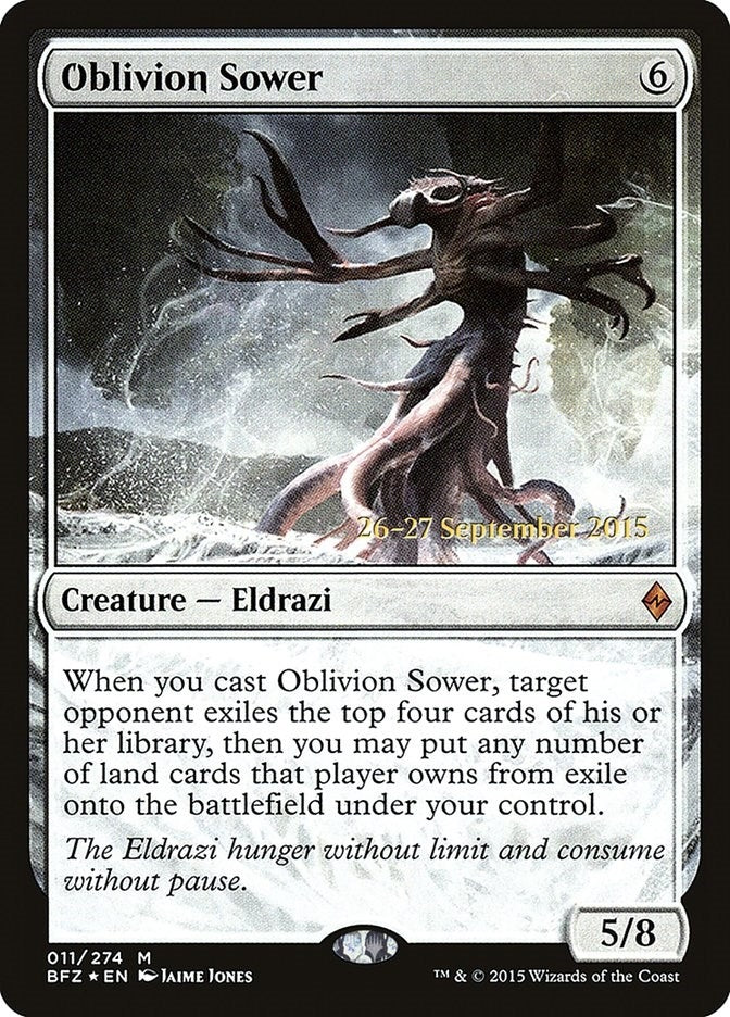 Oblivion Sower (11) (Prerelease Cards)