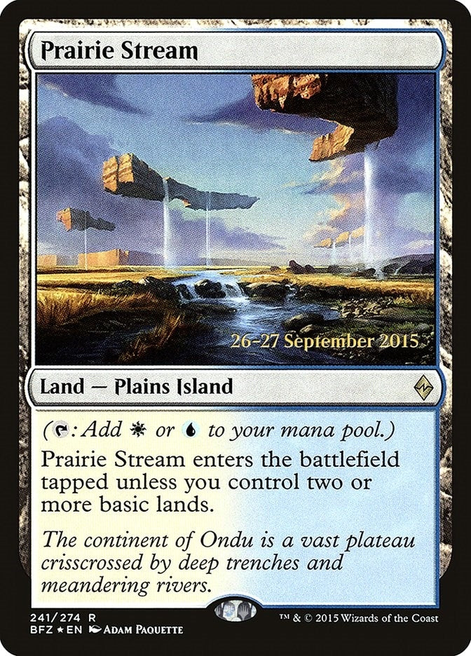 Prairie Stream (241) (Prerelease Cards)