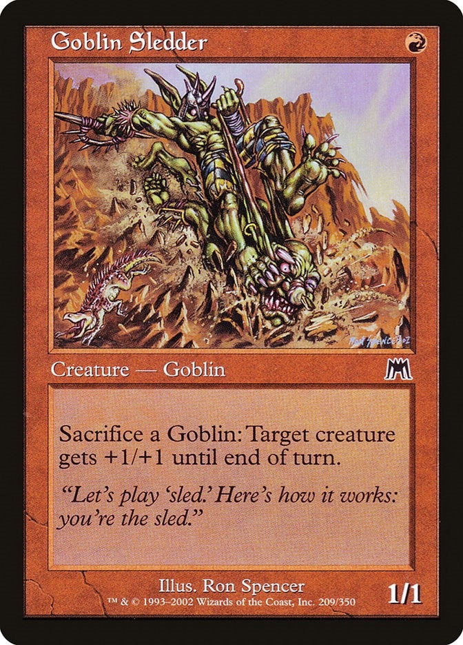 Goblin Sledder (209) (Onslaught)