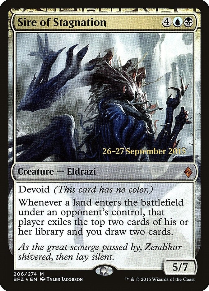 Sire of Stagnation (206) (Prerelease Cards)