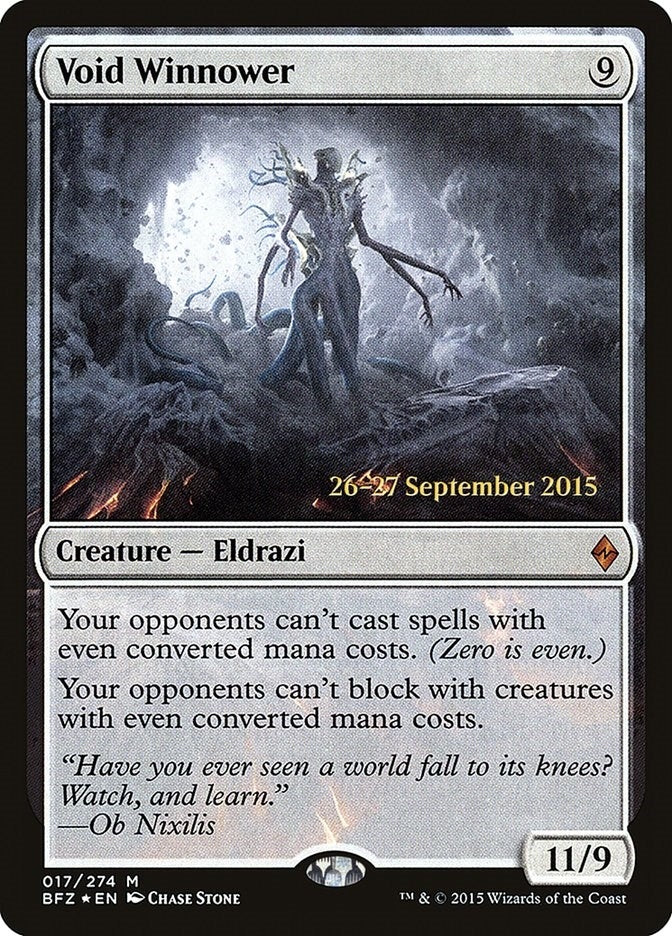 Void Winnower (17) (Prerelease Cards)