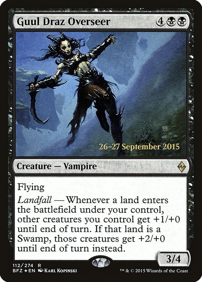 Guul Draz Overseer (112) (Prerelease Cards)