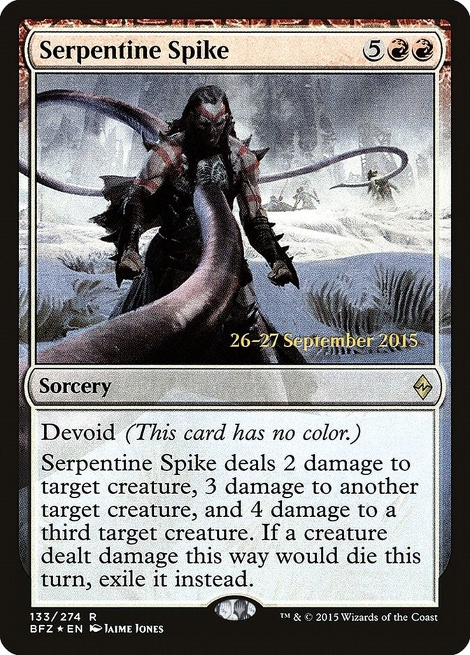 Serpentine Spike (133) (Prerelease Cards)